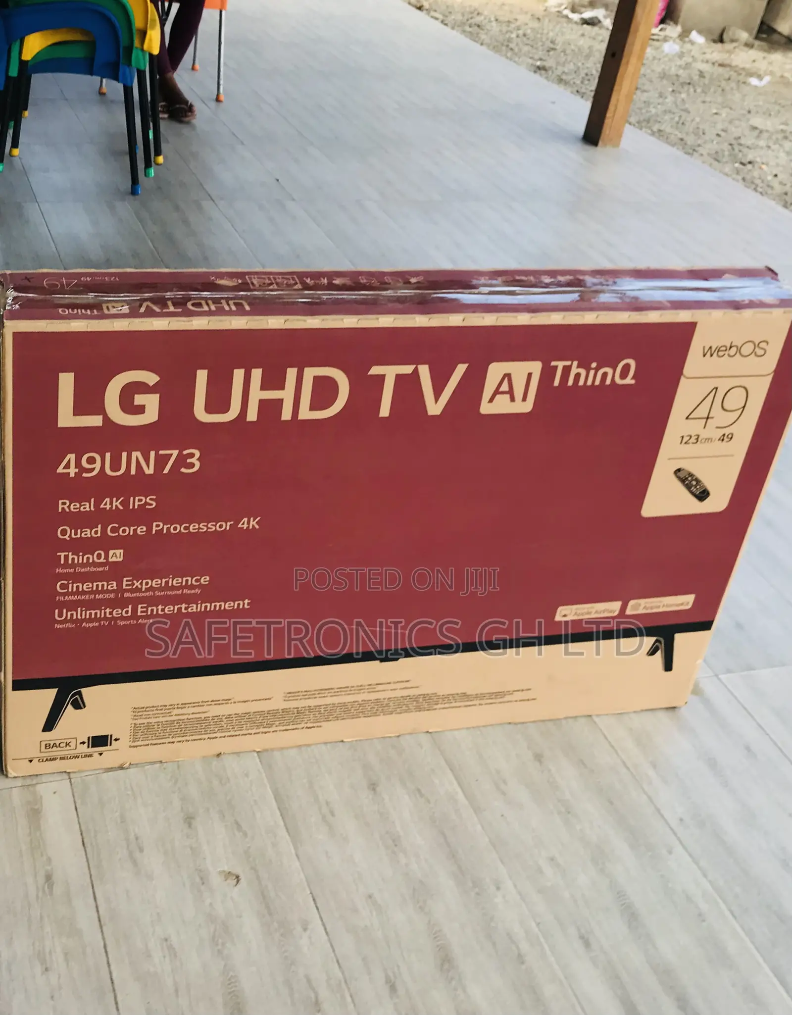High Quality Quad Core Processor 49 Inch Smart UN73 LG