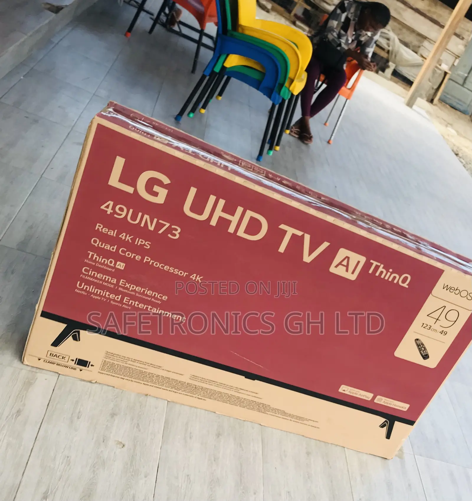 High Quality Quad Core Processor 49 Inch Smart UN73 LG