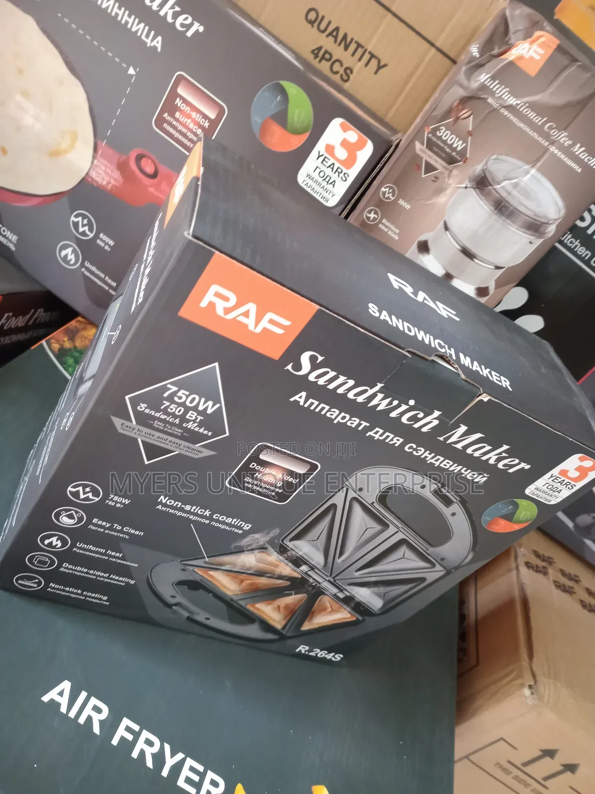 Neatly Sealed 750w Sandwich Maker