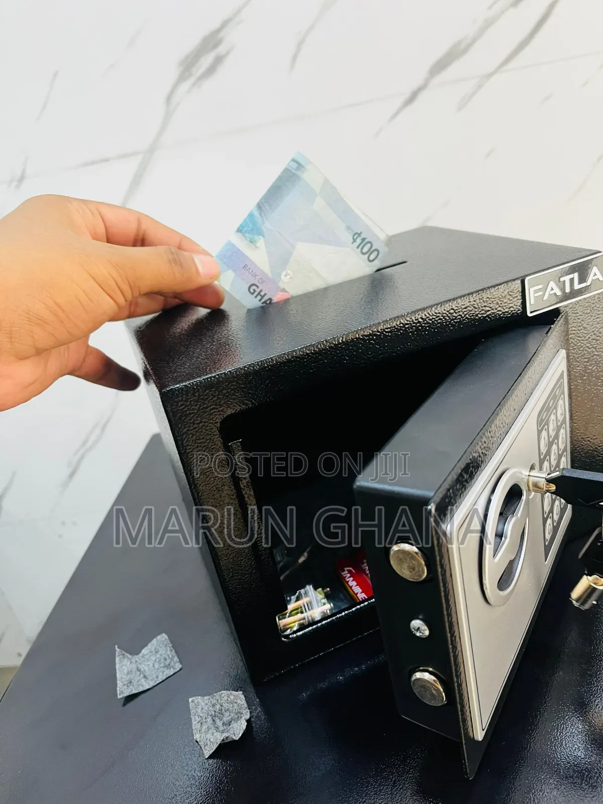 Safe Locker Box With Top Cut 17g