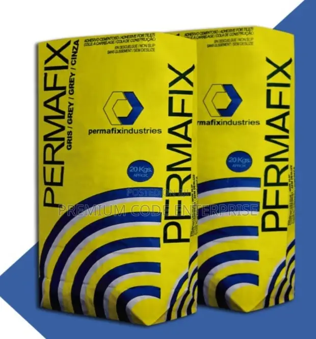 Permafix Grout Tile Adhesive, 20kg, Grey