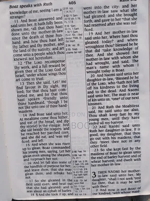 KJV Reference Bible Giant Print Fairly Use