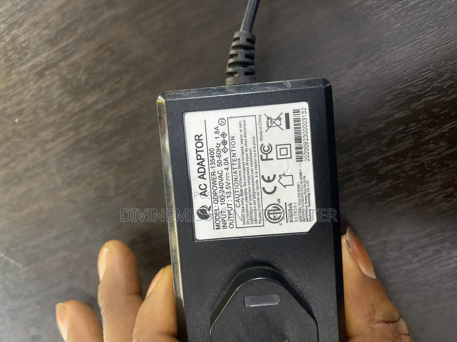 Ac Adapter 13.5v~~4.0a