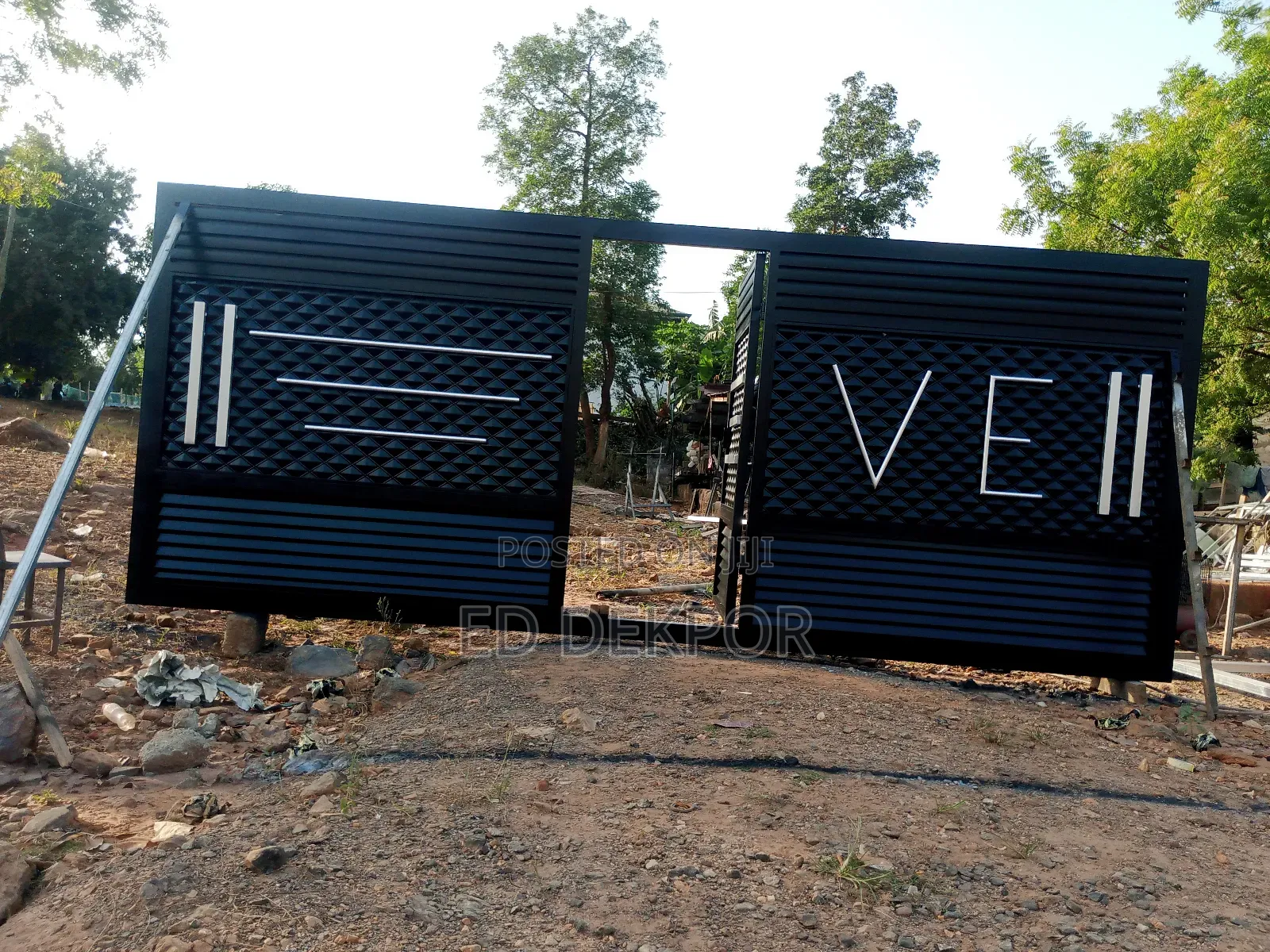 Modern Sliding Gate