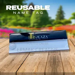 Reusable Name Tag