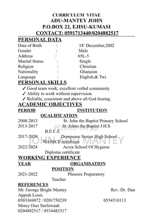 Health Beauty CV