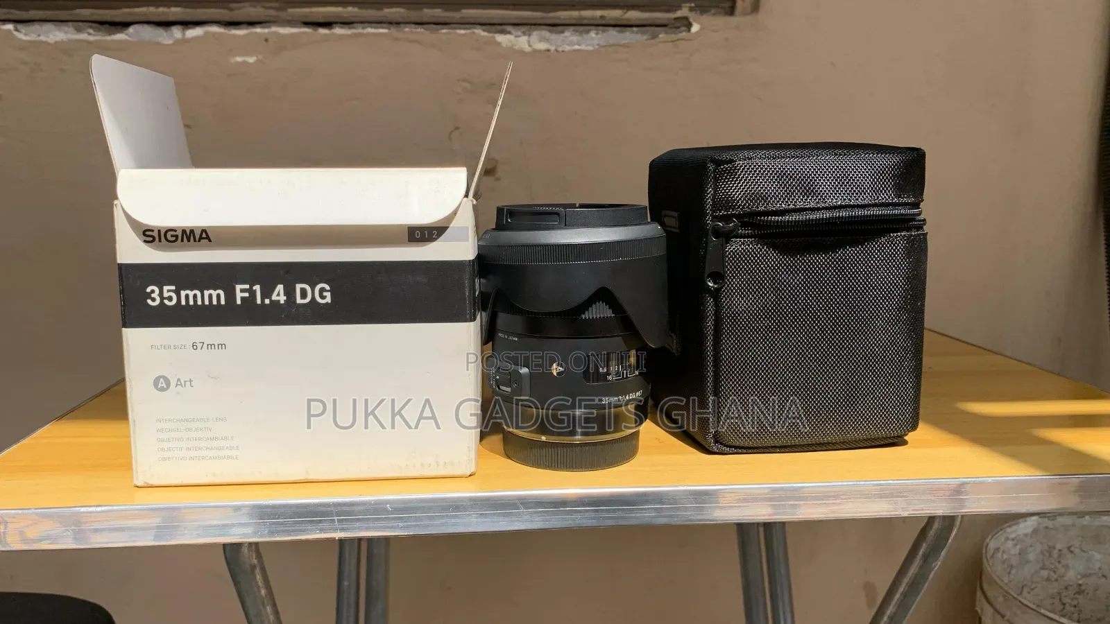 Sigma Arts 35mm F1.4 Lens