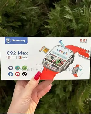 Smartbarry C92 Max Full Android Watch - 6g+64gb, Sim Wifi