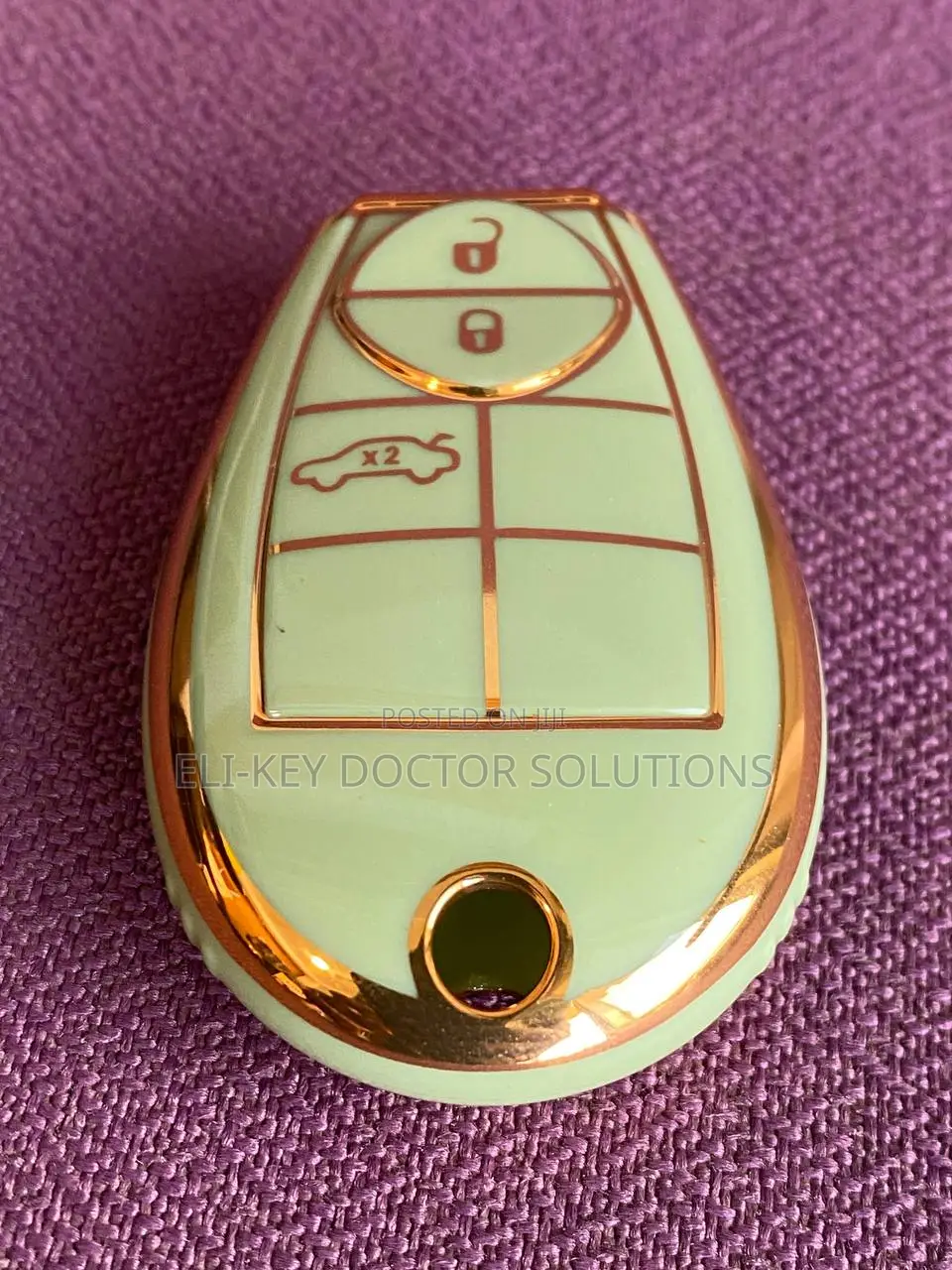 TPU Case With Hook for Chrysler Dodge Jeep Key