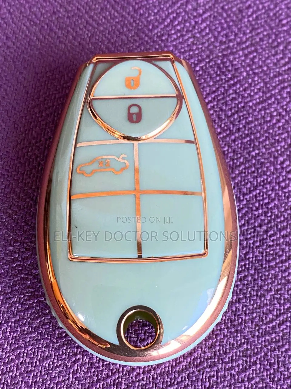 TPU Case With Hook for Chrysler Dodge Jeep Key