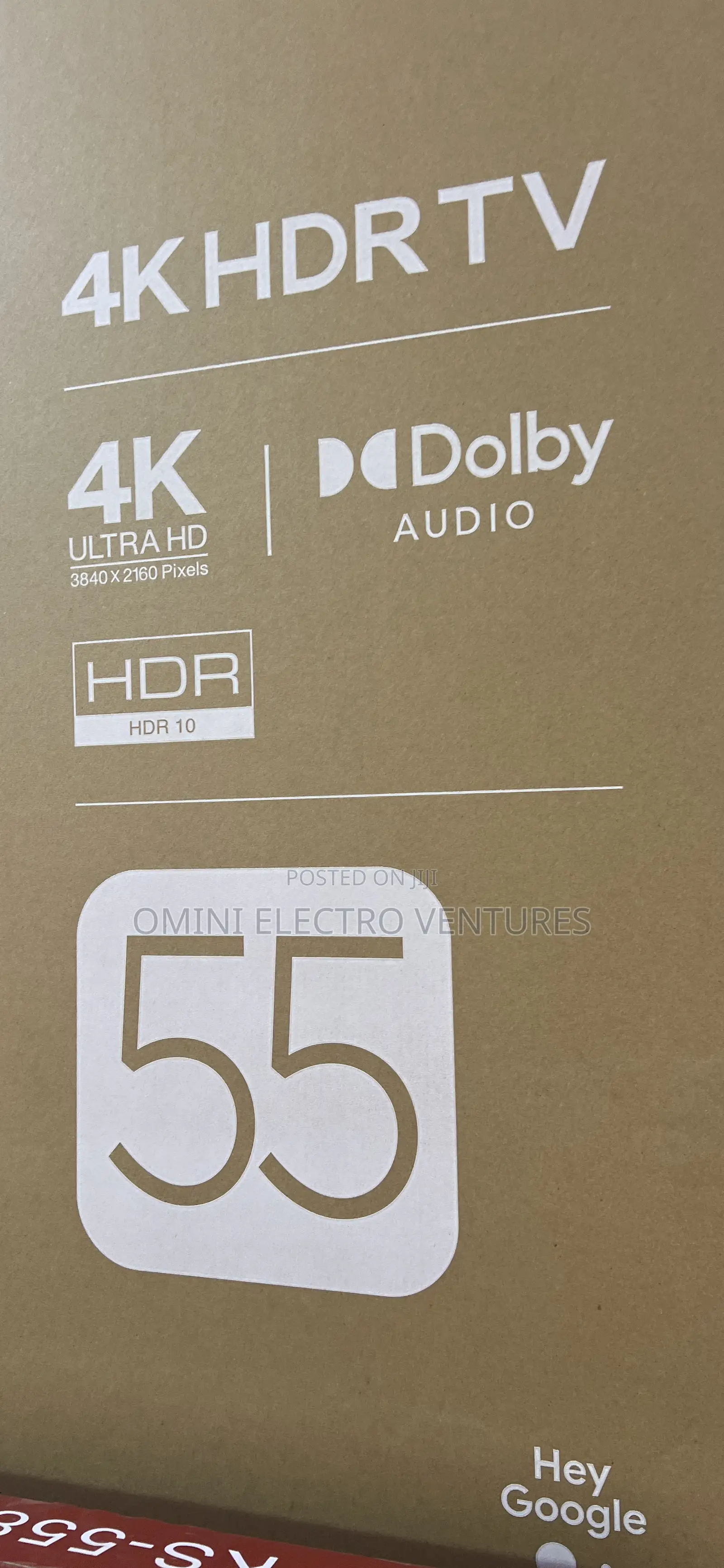 Brand New TCL 55'' Smart Uhd Tv Google