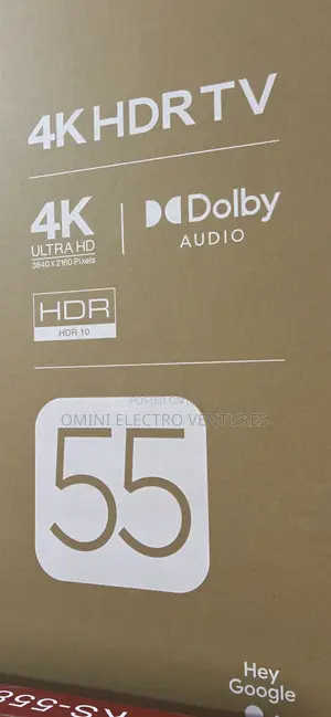 Brand New TCL 55'' Smart Uhd Tv Google
