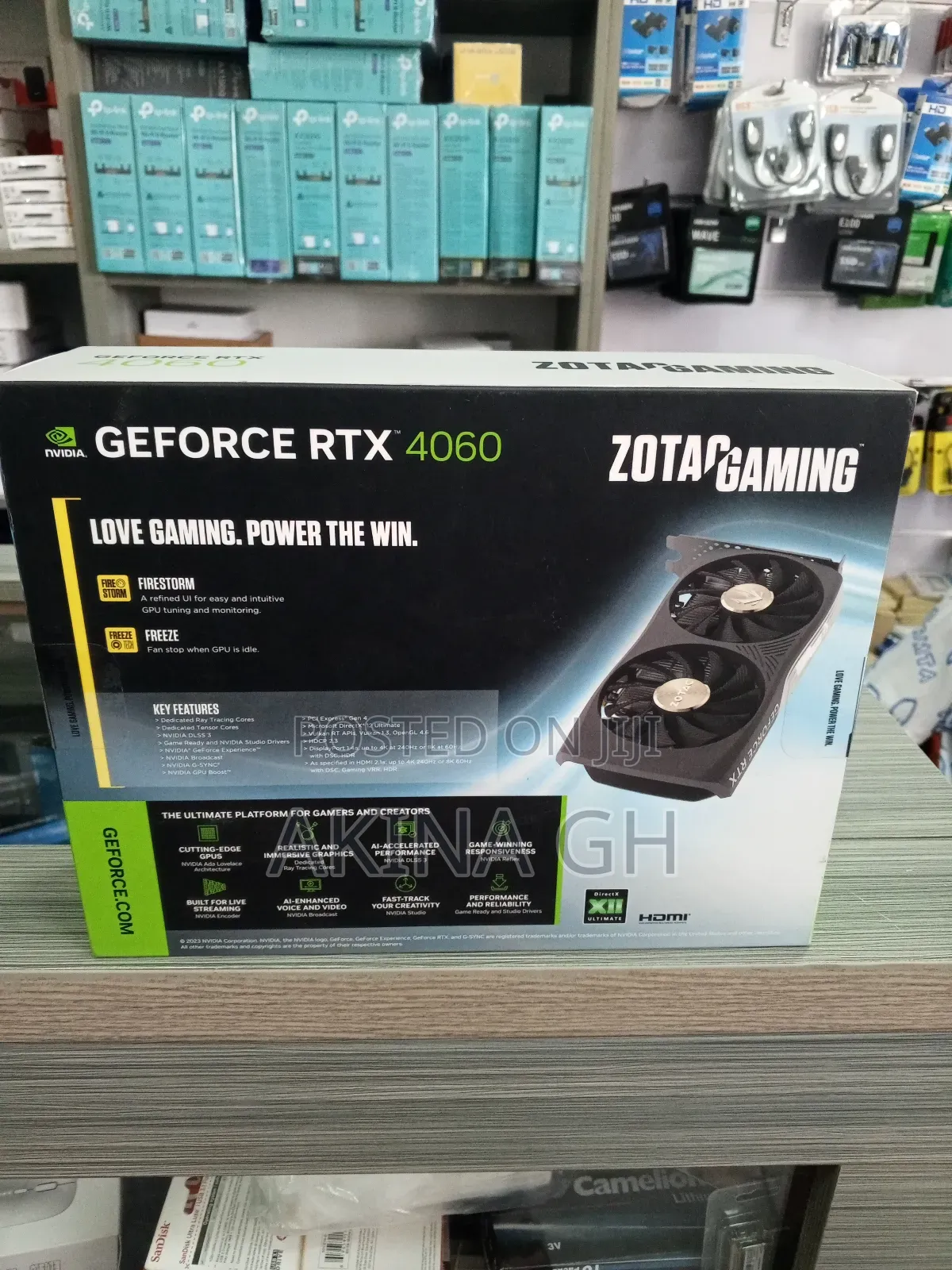 Zotac Gaming Nvidia Geforce RTX4060 8GB Graphics Card