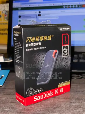 Sandisk Portable SSD 1tb, 1000mbps