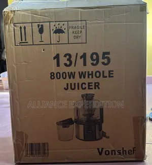 Original VONSHEF Whole JUICER From UK