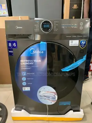 Strong 8 Midea Wash-6kg Dryer Front Load !!