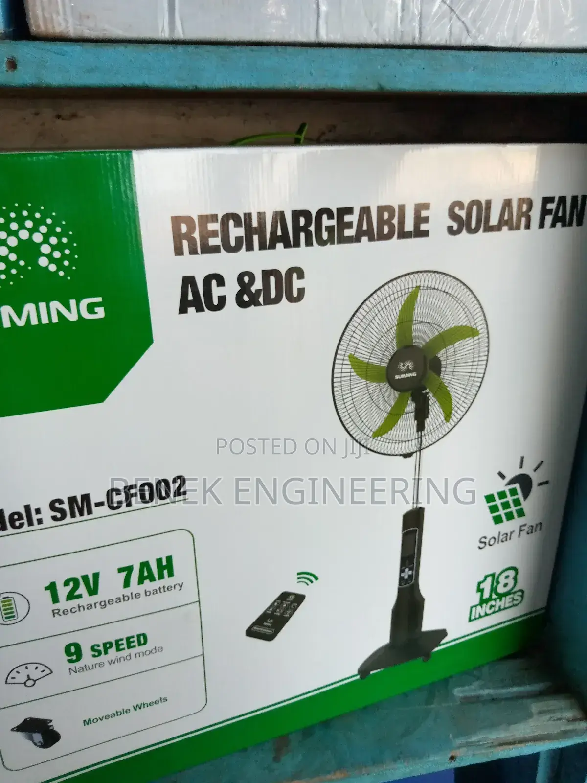 Solar Powered Fan