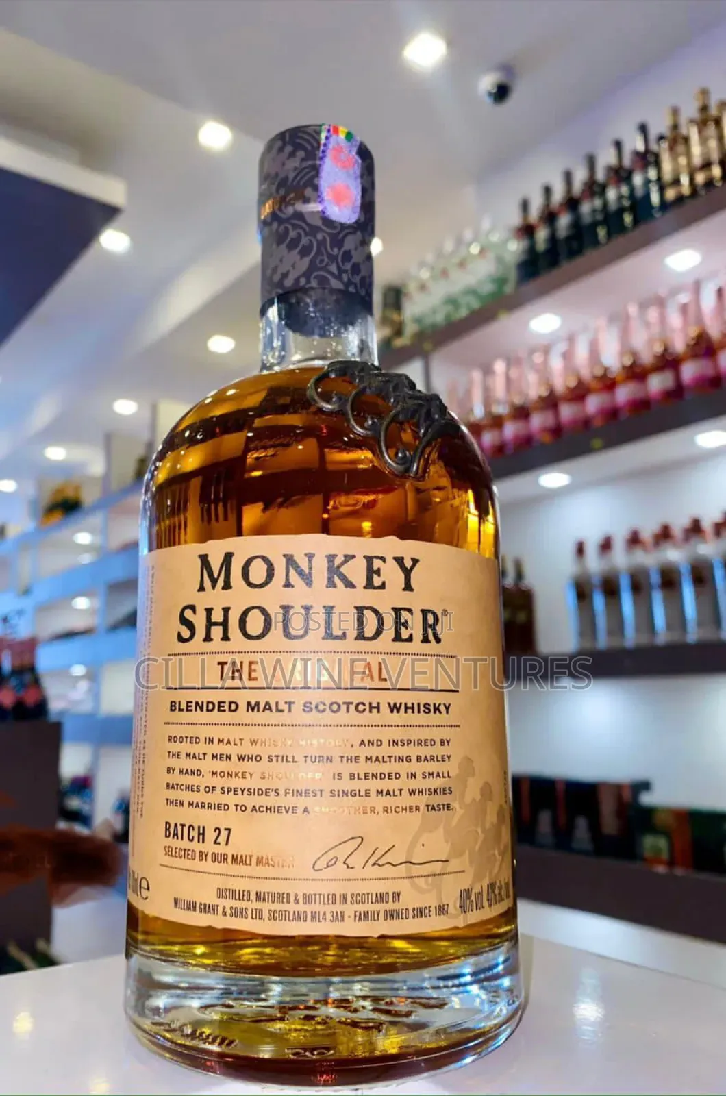 Monkey Shoulder Whisky 70cl