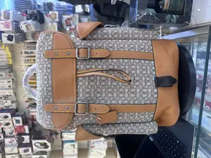 League Flap Laptop Backpack in Signature