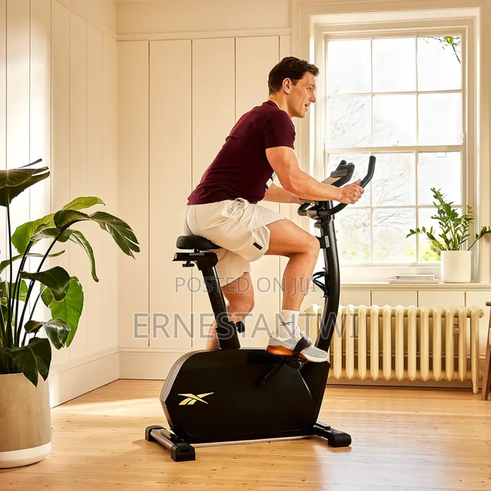Upright Exercise Bike From Reebok, UK