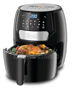 Make Crispy Food With BLACK DECKER 4L AIR FRYER-AF4037-B5