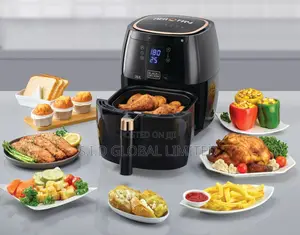 Digital Touch Control Black Decker 4L Air Fryer-Af4037-B5