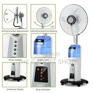Rechargeable Standing Mist Fan
