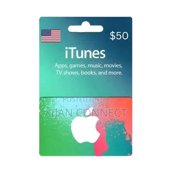 $50 iTunes Gift Card (Digital Code)