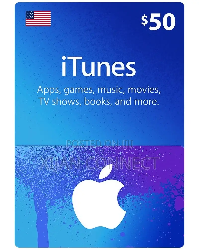 $50 iTunes Gift Card (Digital Code)