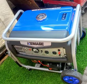 Gasoline Petrol Generator Key Start Kemage Generator 7.5kva