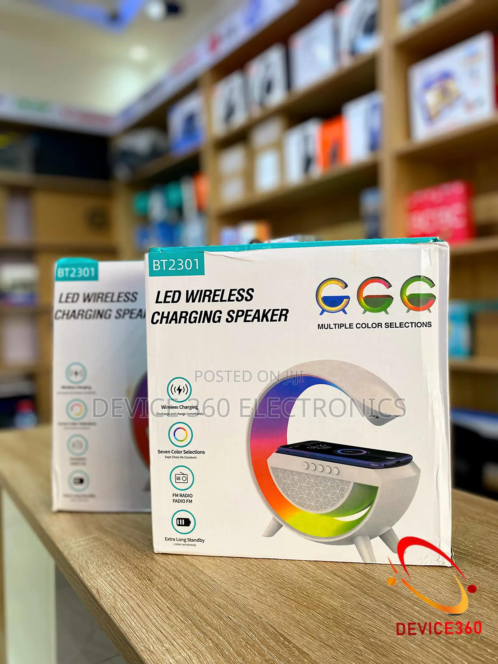 Led Wireless Charging Speakers