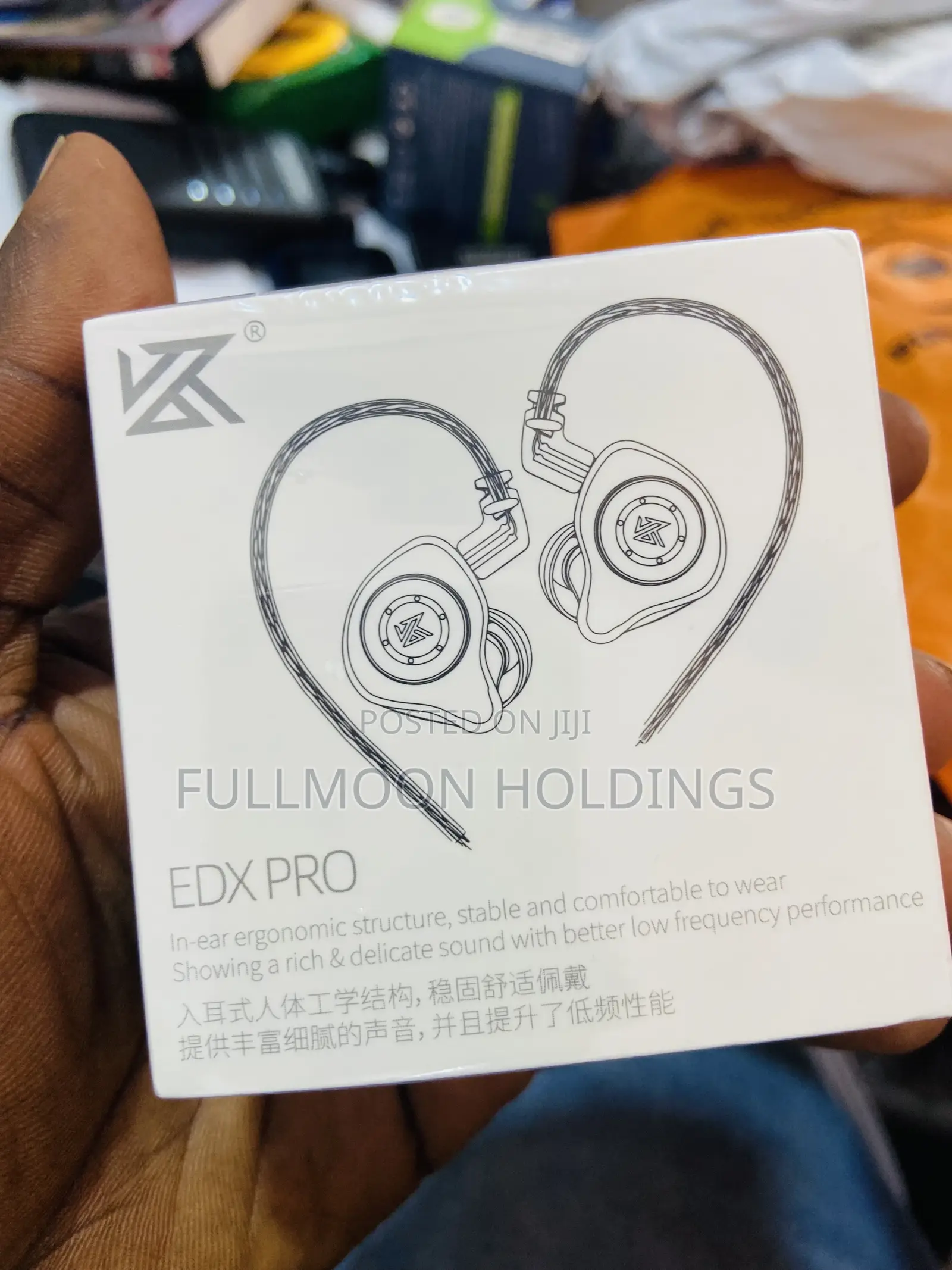 Kz Edx Pro In-ear Stage Monitor Wired Headphone Detachable