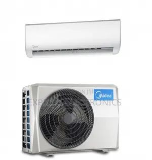 On/Off Timer  Midea Split R410 Gas 1.5hp AC White. A