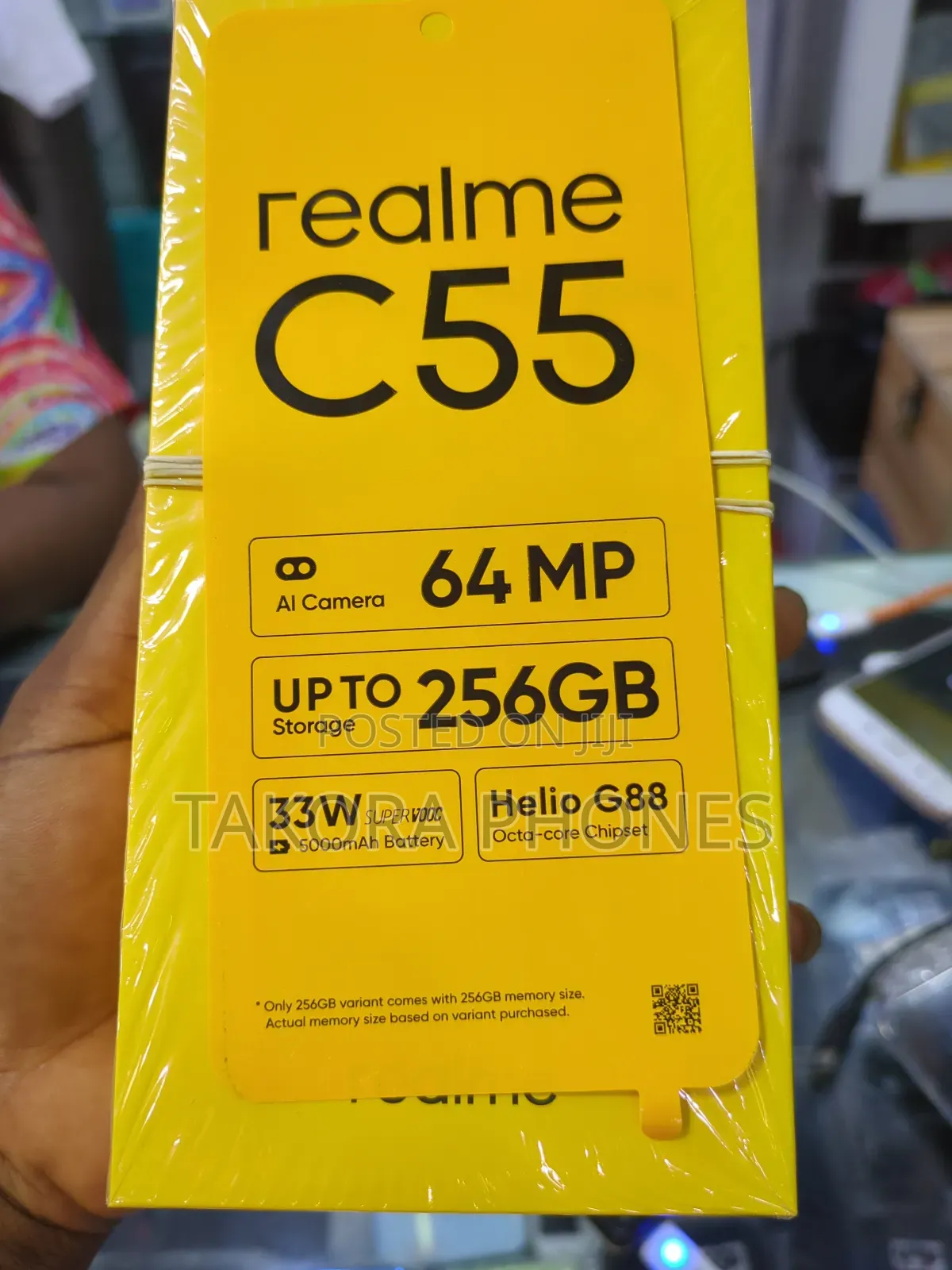 New Realme C55 128 GB Black