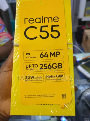 New Realme C55 128 GB Black