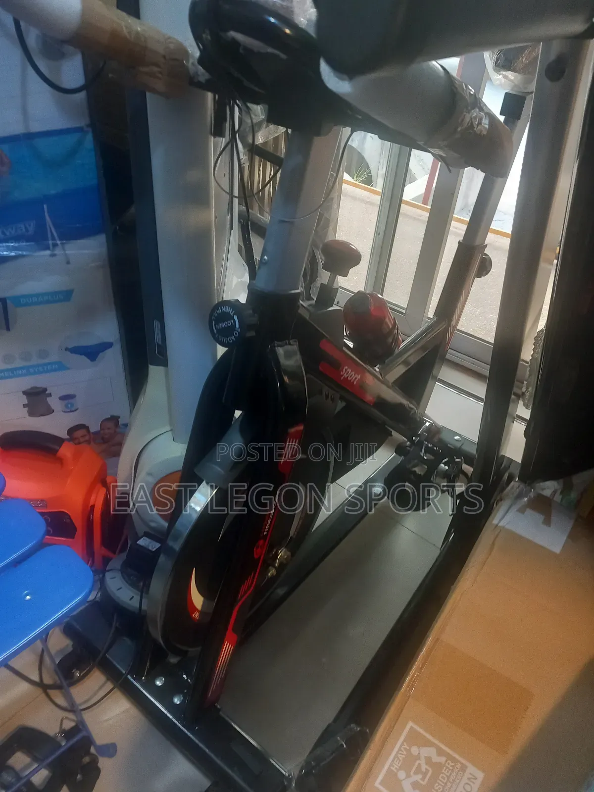 Exercise Bike Cardio Rowing Cross Trainer Gym Bike New