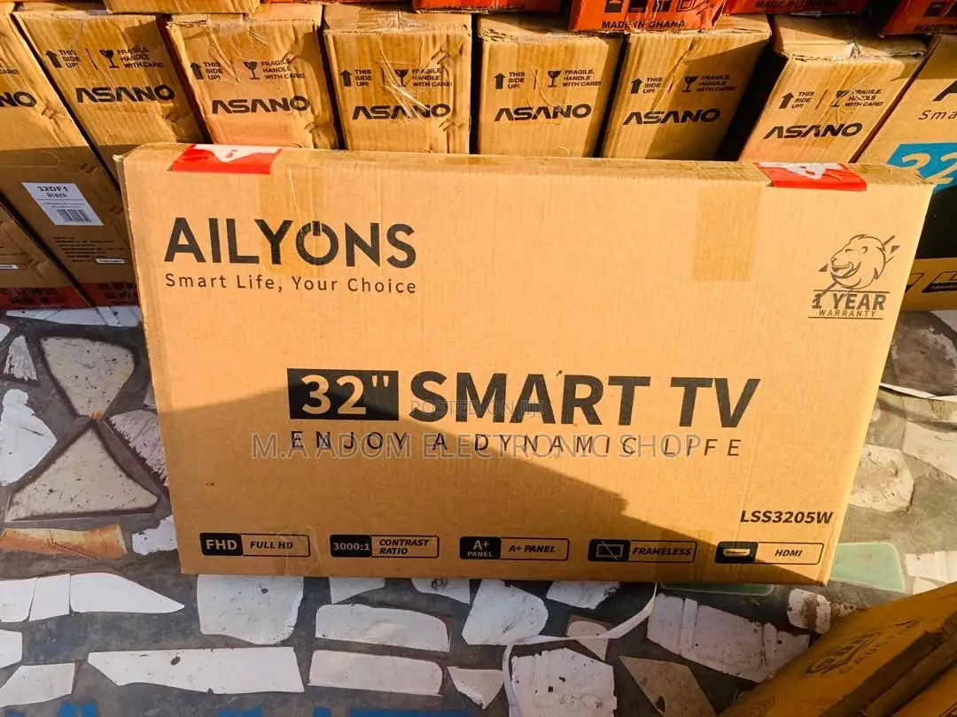 Ailyons 32" Smart LED TV: Immerse Yourself in Entertainment