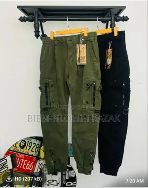 Authentic Cargo Pants Available in Stock