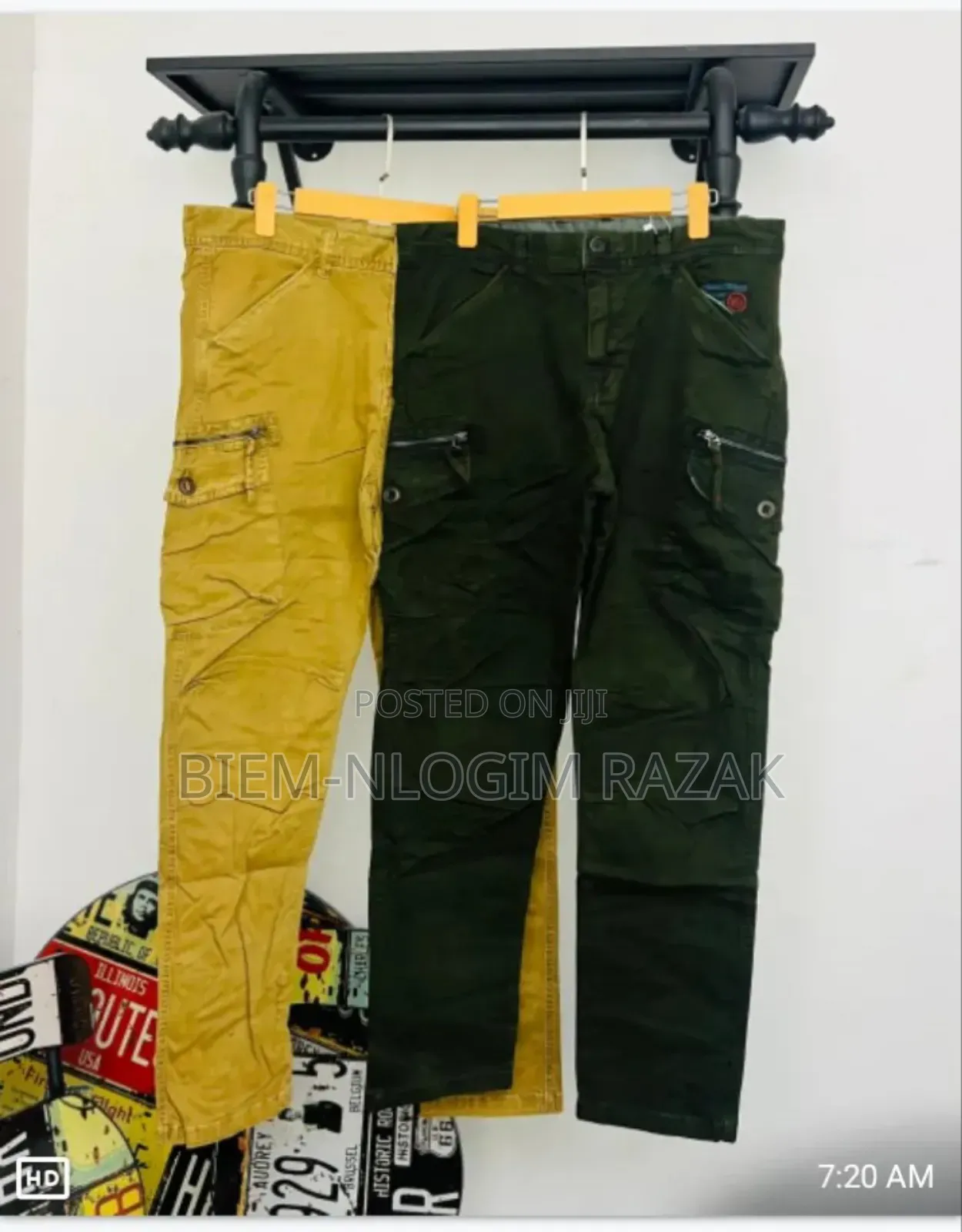 Authentic Cargo Pants Available in Stock