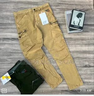 Authentic Cargo Pants Available in Stock