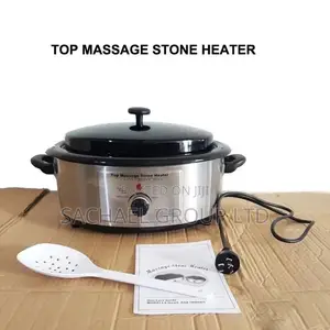 Hot Stones With Heating Pot
