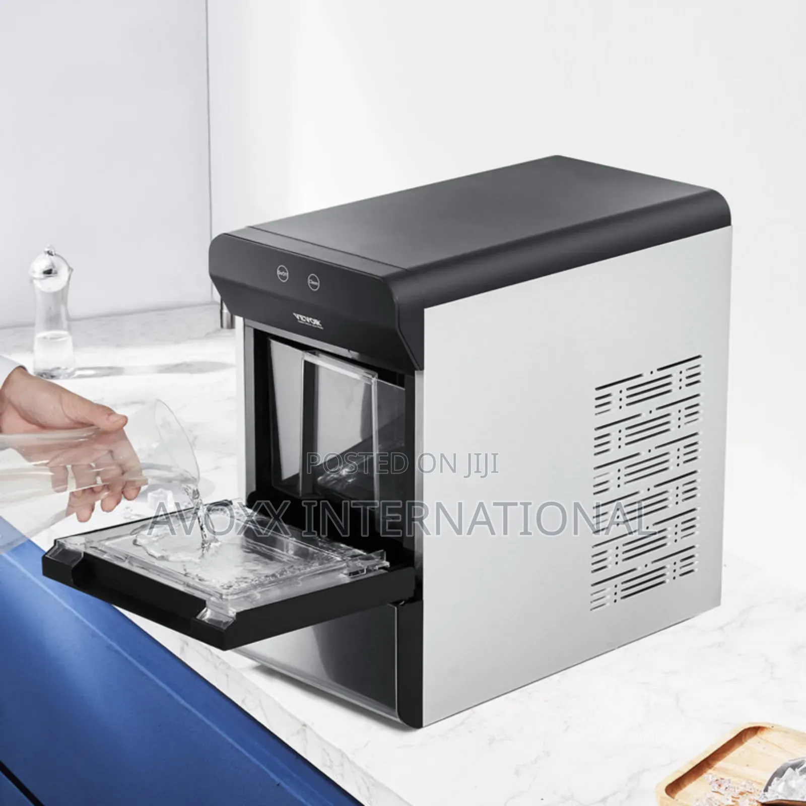 Vevor Nugget Ice Maker, 37lbs in 24 Hrs,Countertop Ice Maker