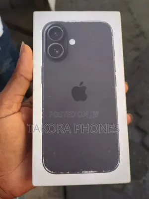 New Apple iPhone 16 128 GB Black