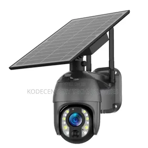 4g or Wifi Solar PTZ CCTV Camera With Motion Detection
