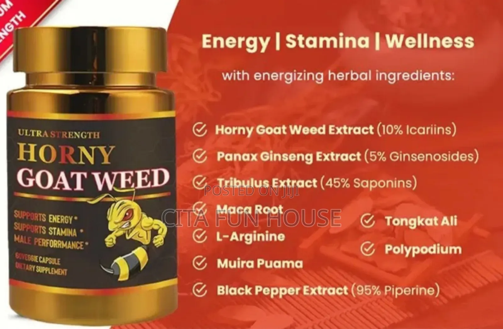 Ultra Strenght Horny Goat Weed