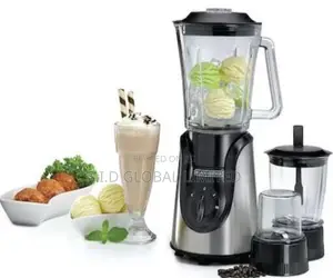 Detachable Stainless Steel Black Decker 600W Glass Blender