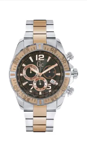 Guess Collection Swiss Men Dual Tone Watch