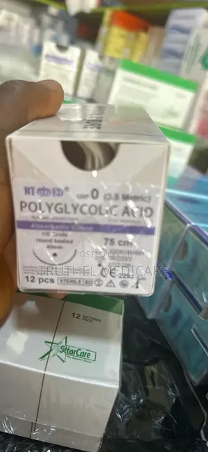 Surgical Sutures (Vicryl 0,1,1/,5,5/0)
