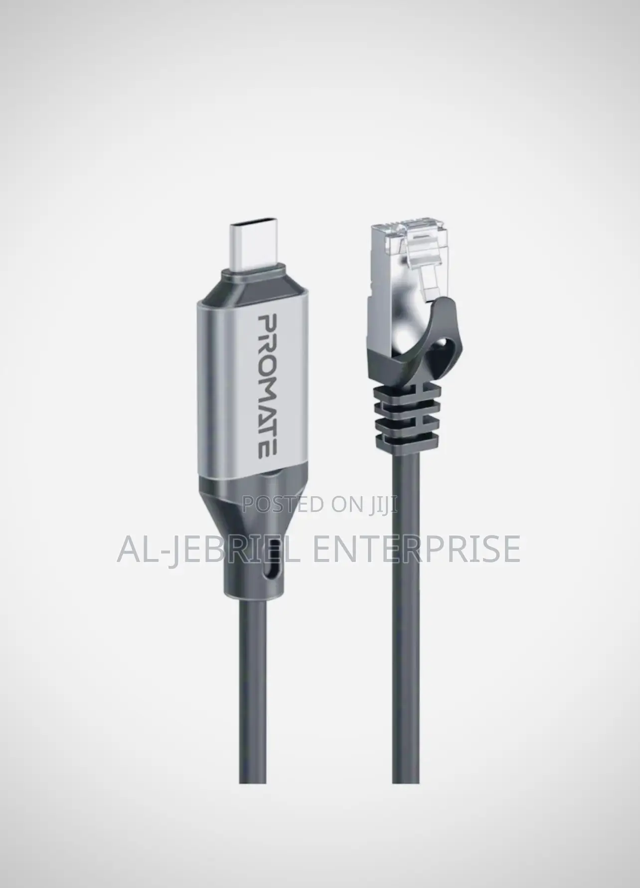 Promate USB-C to RJ45 Ethernet Cable Adapter,USB 3.2,5 Meter