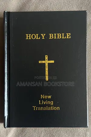 Holy Bible New Living Translation Black Hardcover (Small)